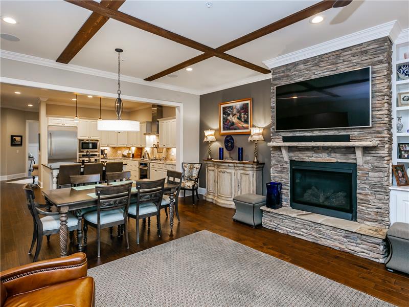 Fireplace in Family / Living Rooom