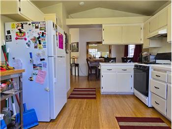 With an easy flow into dining area, this kitchen keeps everyone connected, whether youre prepping dinner or hosting friends.