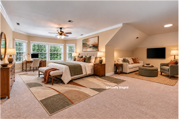 Finished third floor stages as a private, self-contained suite for a live-in au pair or caregiver, long term guests.