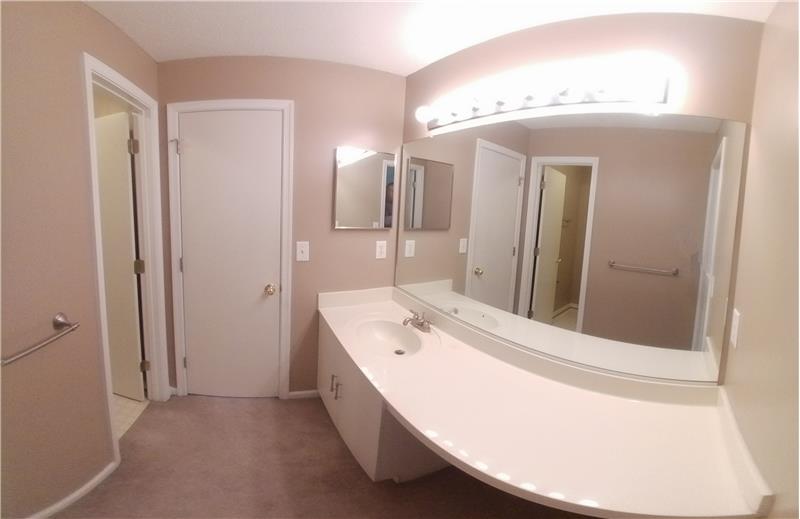 Jack-and-Jill Bath Upstairs