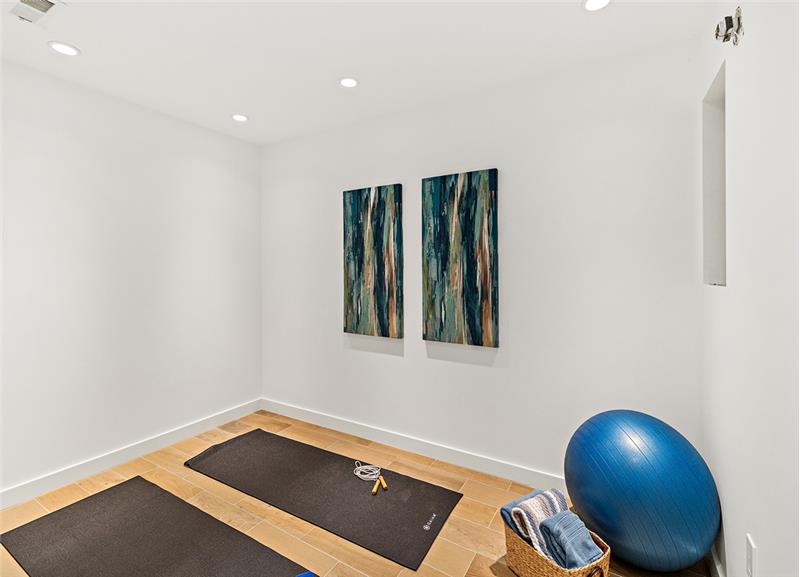 Extra finished room on lower level