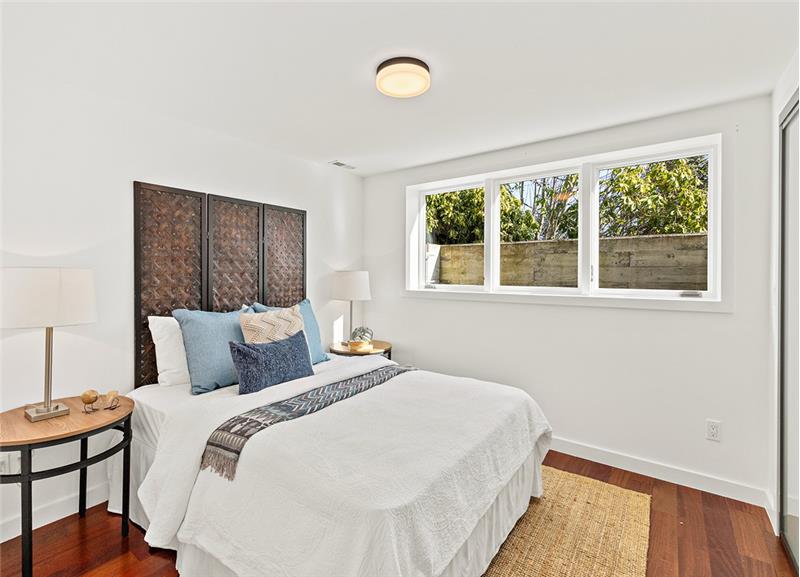 Lower level bedroom