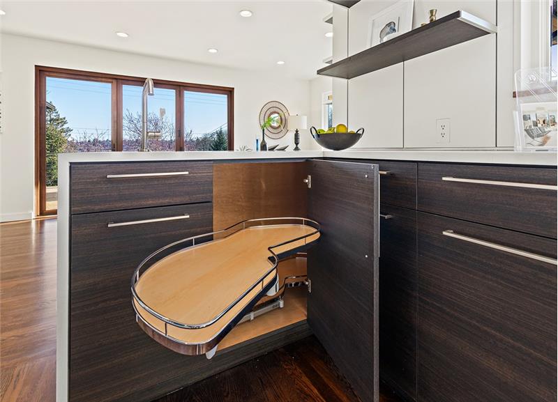 Fantastic Storage in Kitchen Cabinetry