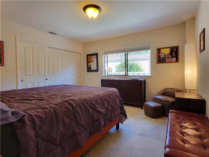 Bedroom 2 features expanded closet space!