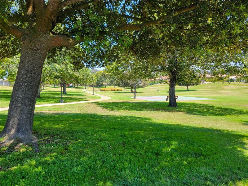 Five acres of dedicated space to relax, play ball, horseshoes or picnic here on the Arroyo Mesa!