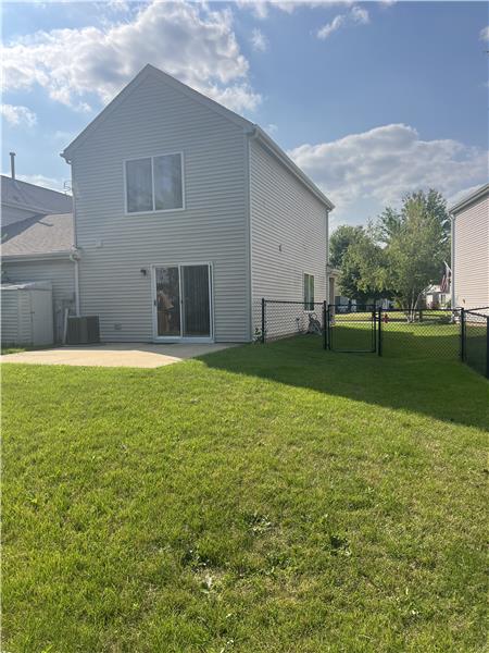 Backyard to Patio Area