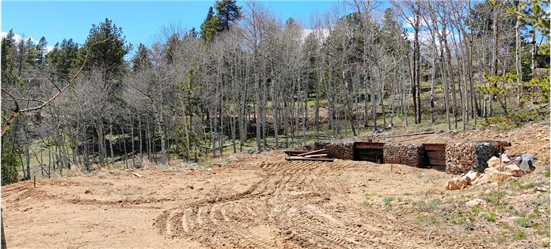 Building Pad-1 from Driveway