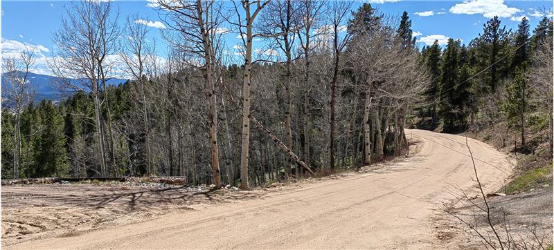 Coyote Circle - Driveway Entrance at Left