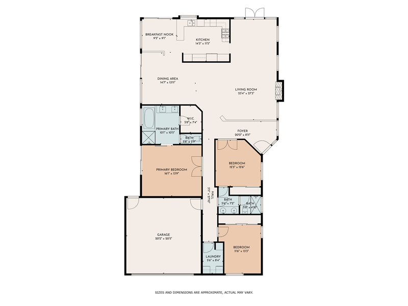 Floorplan ove 2000 sq feet