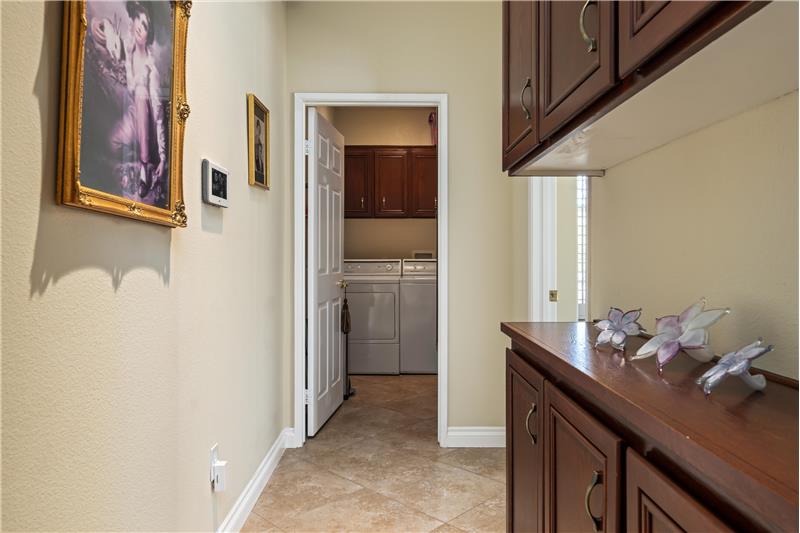 Hallway To Laundry Room