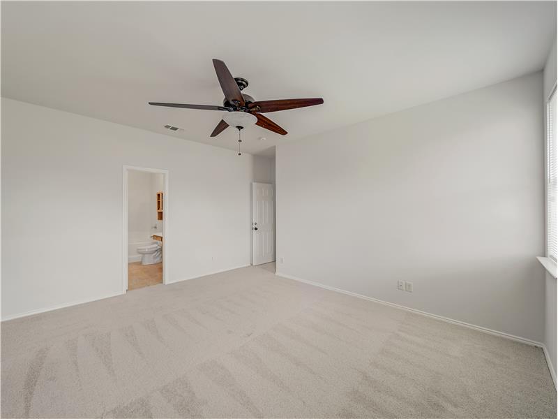 New carpet in all bedrooms