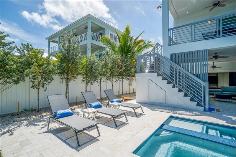 Outdoor pool chairs.