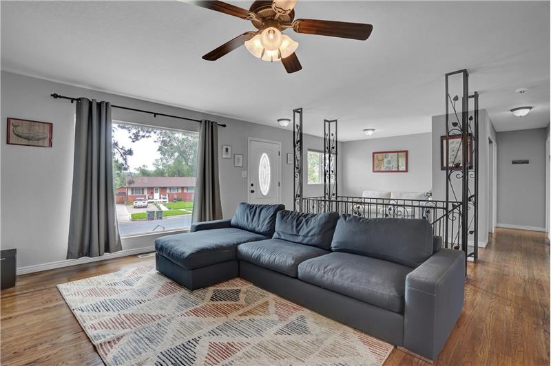Entry into Great Room and Sitting Room