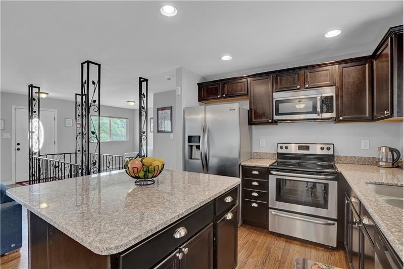 View of Entry from Kitchen