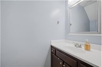 Downstairs half bath