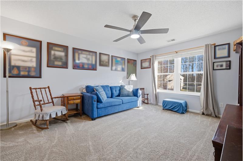 Extra large guest room