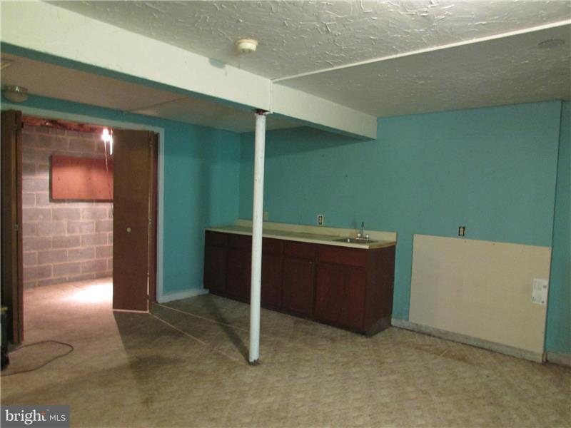 Rec room in lower level