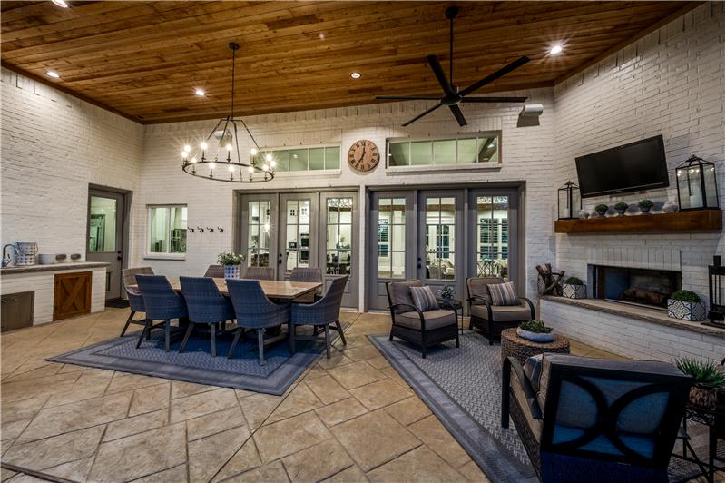 Back patio