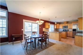 Dining room & kitchen