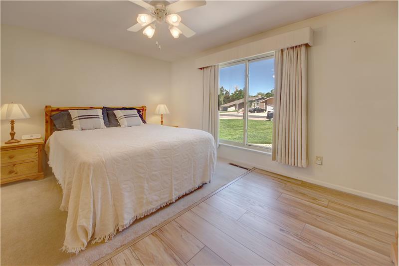 Main Level Master Bedroom