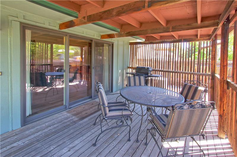 Covered Patio is off the Family Room