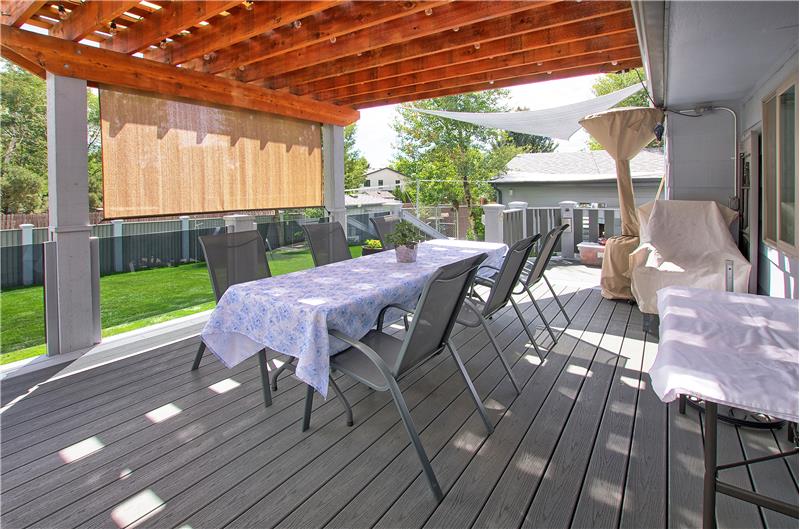 Deck shade Included!