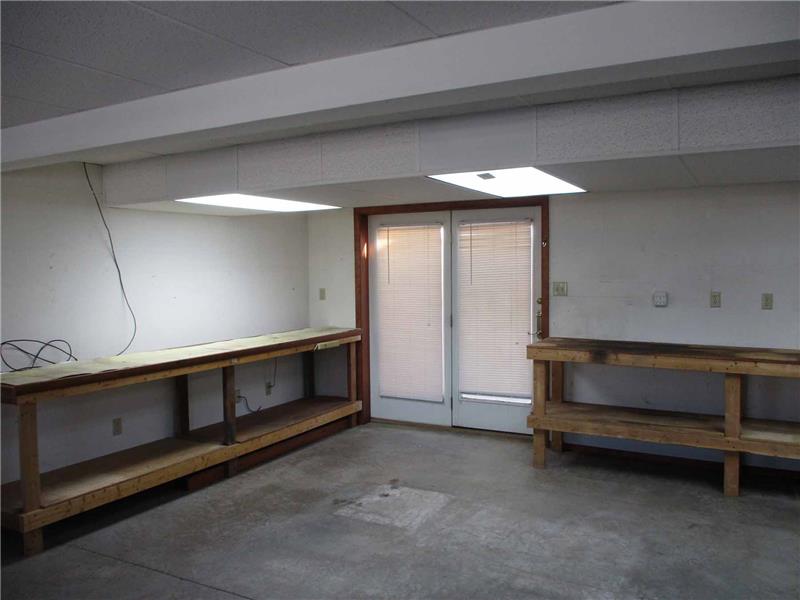 Door leading to the backyard