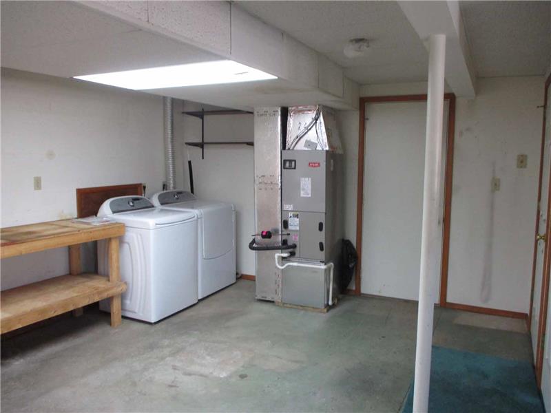 New washer and dryer