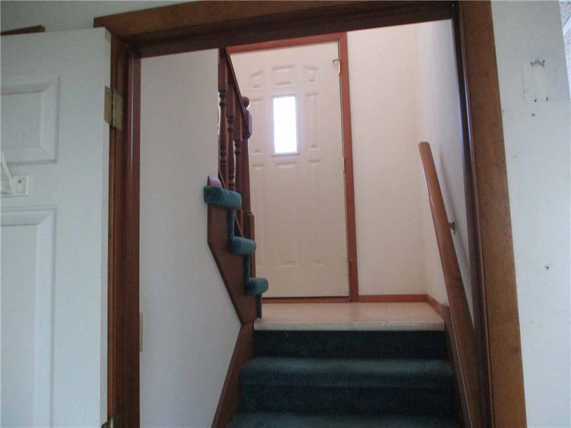 Stairs going to the lower level