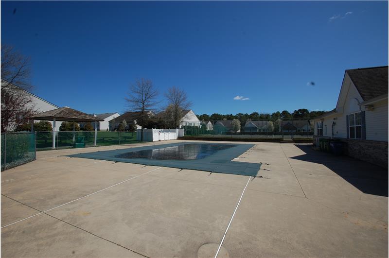 BUILT IN POOL NEXT TO CLUBHOUSE AND PICNIC AREA