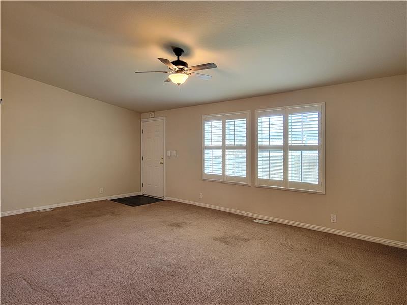 Expansive open space, but don't worry!  2