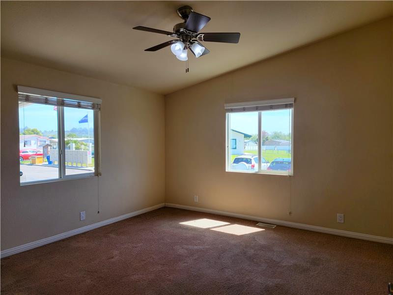 Bedroom 2 w/Southeast exposure for morning & daylong sun!