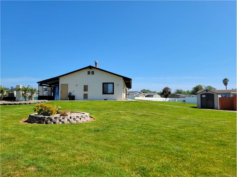 Bed 2 also overlooks the BBQ and beautiful grassy play areas...