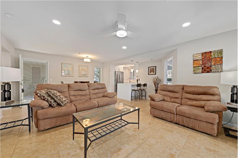 Across Living Toward Kitchen