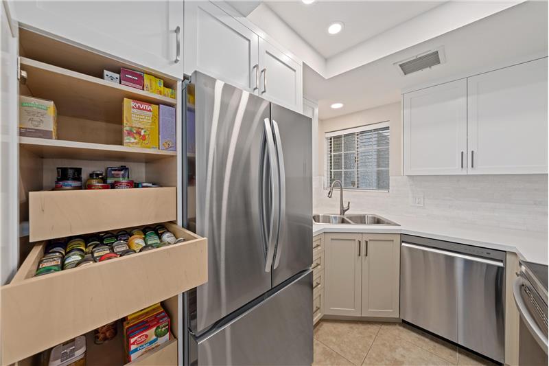 Pullout and Custom Storage