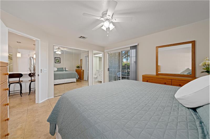 Primary has a walk in Closet