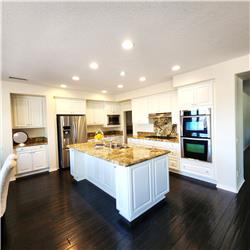 Kitchen with tons of work space