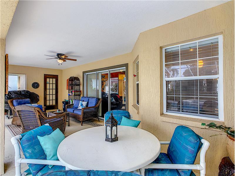 Sliding Doors to the Patio