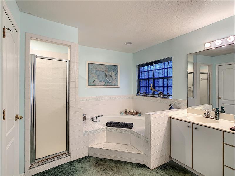 Master Bath Walk in Shower