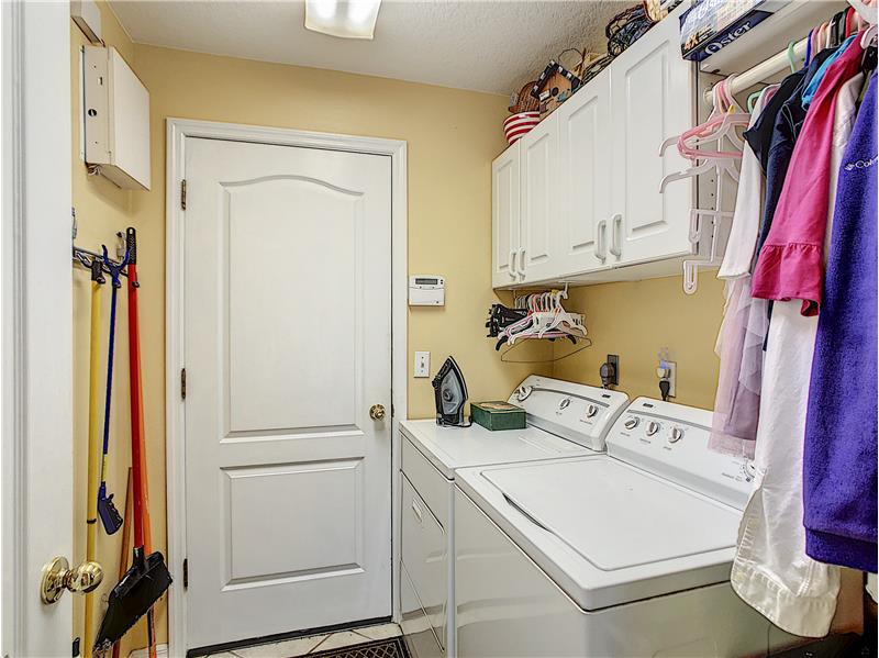 Indoor Laundry Room