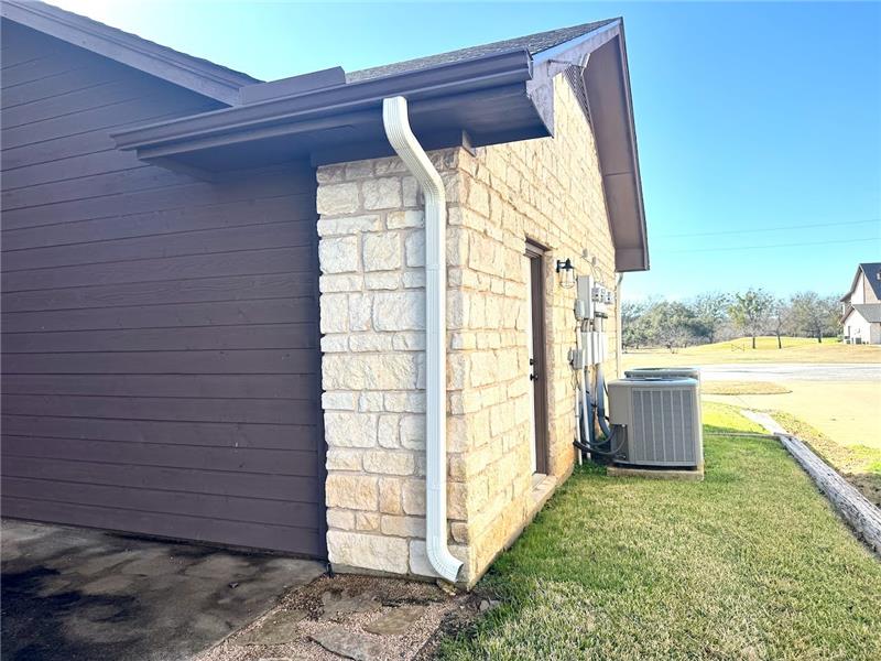 Side of the building