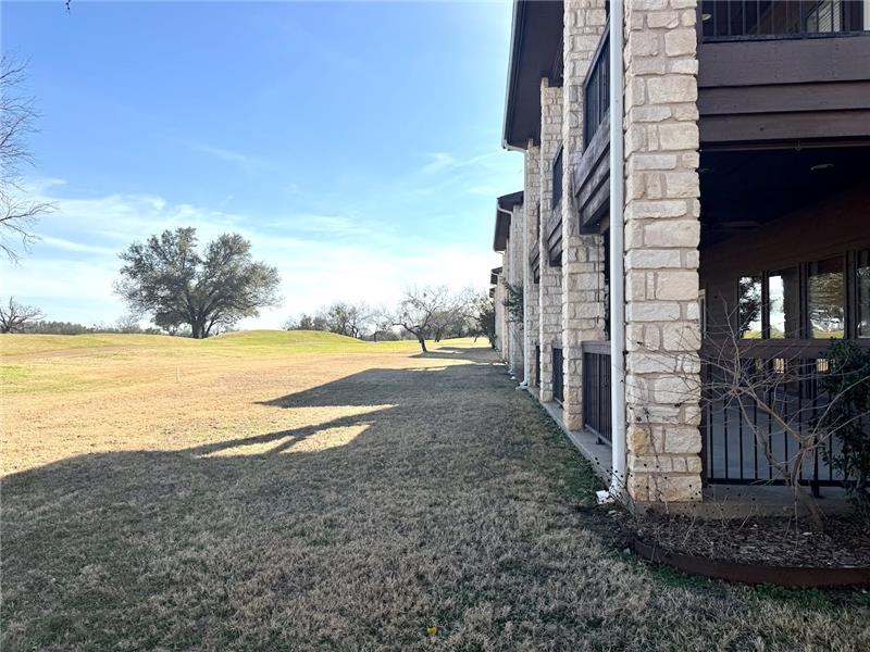 View of the back of the building