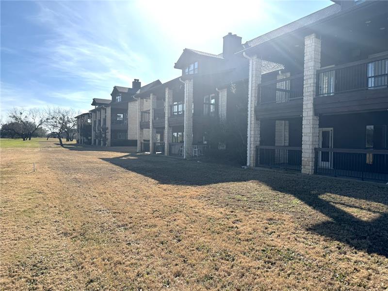 View of the buildings