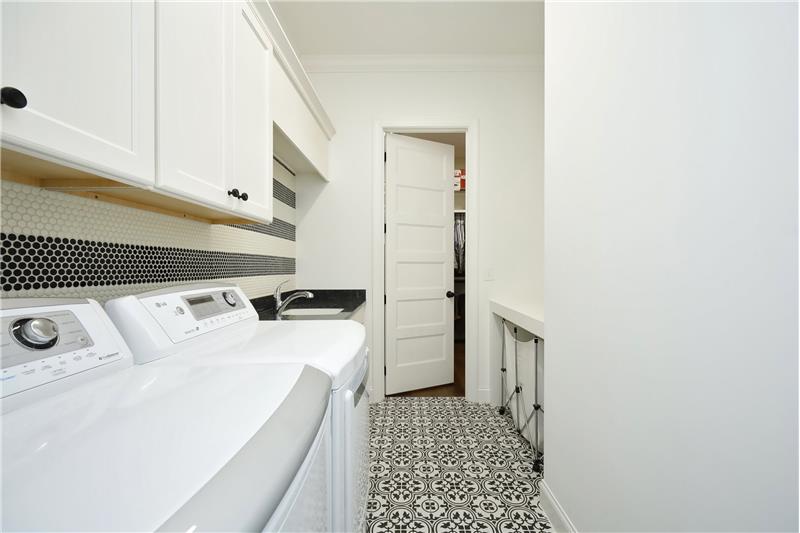 Laundry Room - Entry Via Owners Closet or Hallway