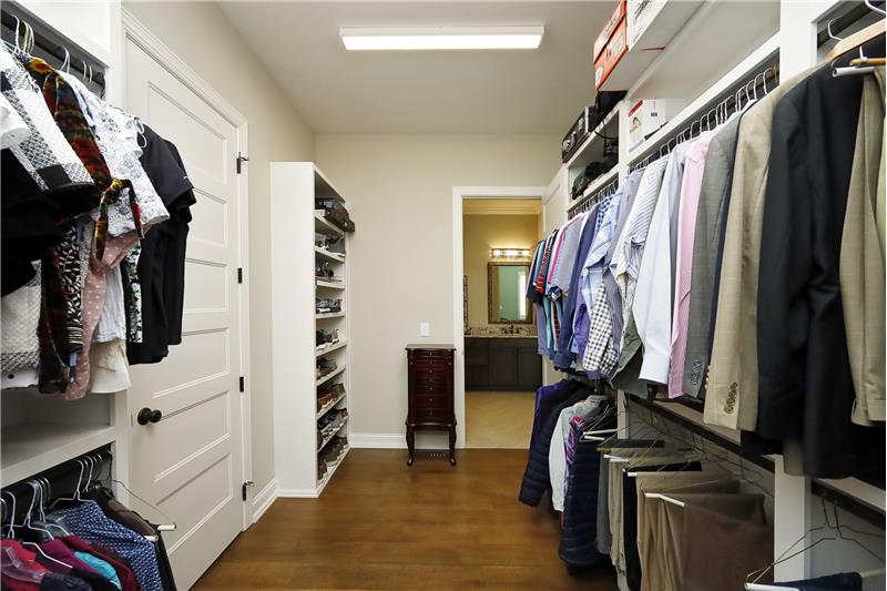 Built-Ins In All Closets - This is the Owners