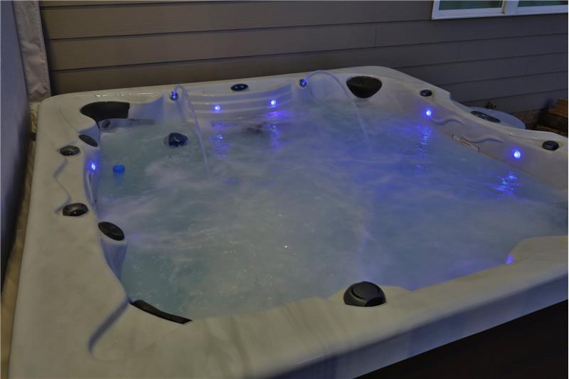 Stargazing In Your Hot Tub. Yes It Conveys