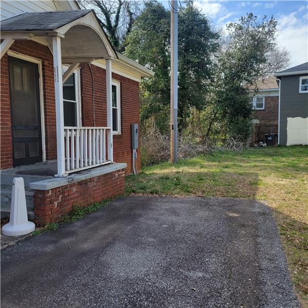 Paved Parking for 5 vehicles
