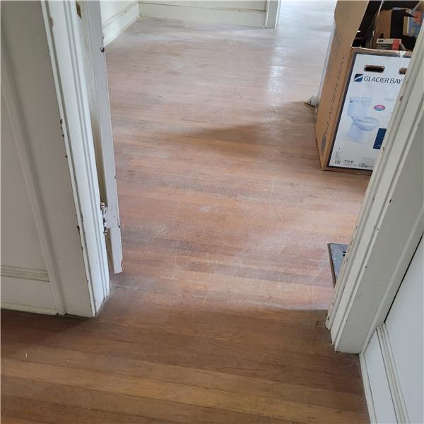 Natural hardwood floors throughout