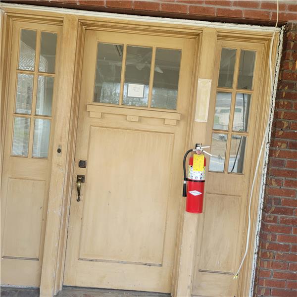 Glamour of 1940 doorway