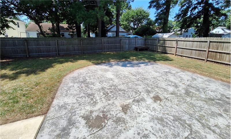 Stamped Concrete Patio